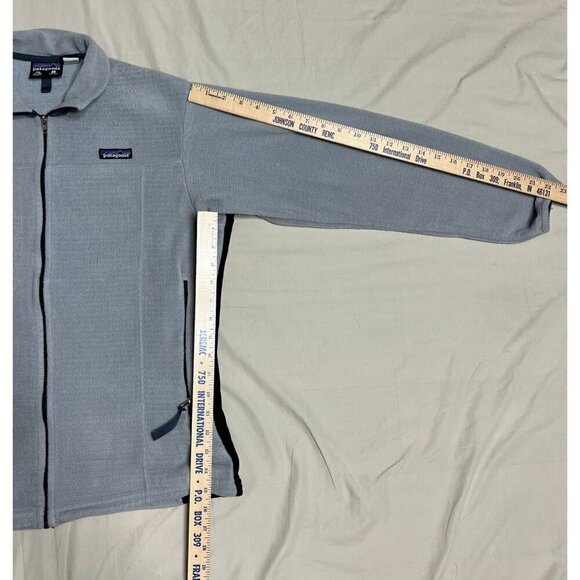 Patagonia Polartec Regulator Women's Medium Gray  and Black Full-Zip Fleece Jack - Picture 8 of 12